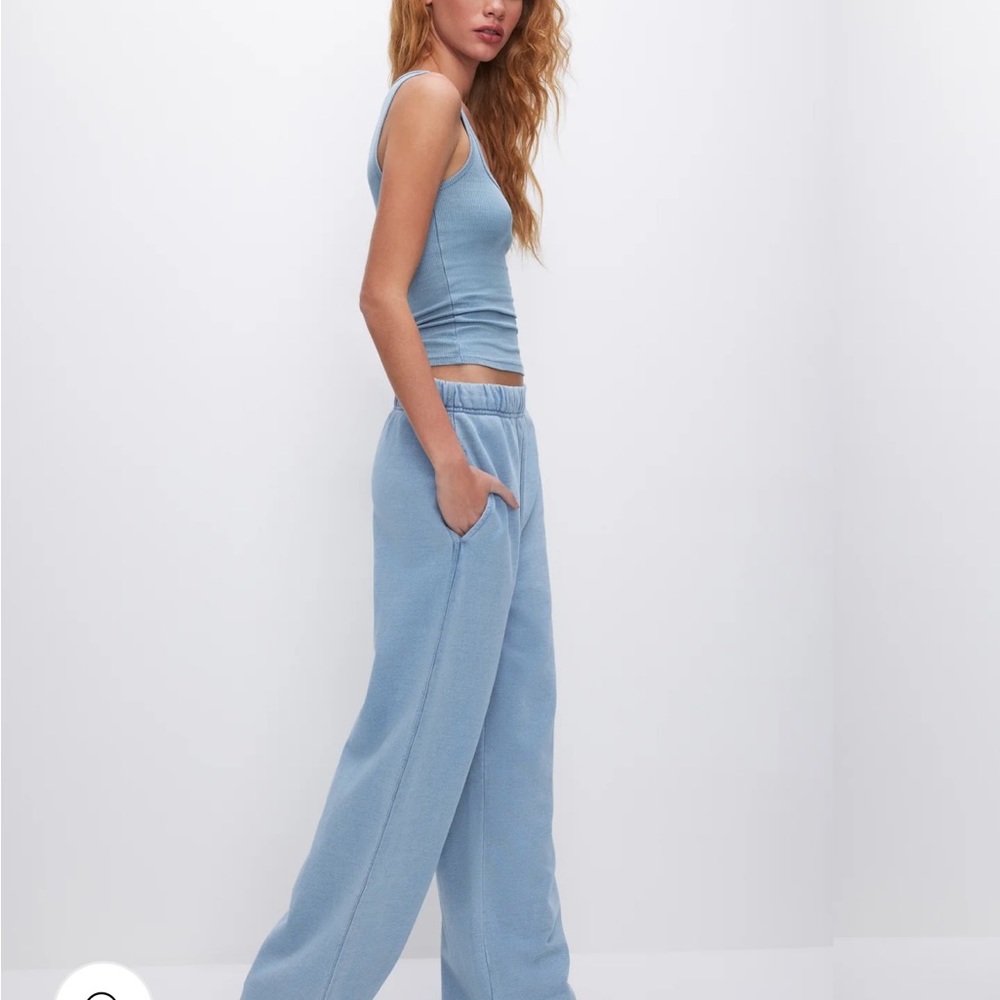 JEANIUS WIDE LEG SWEATPANTS